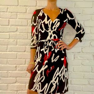 Diane von Furstenberg Wrap Dress - size 4